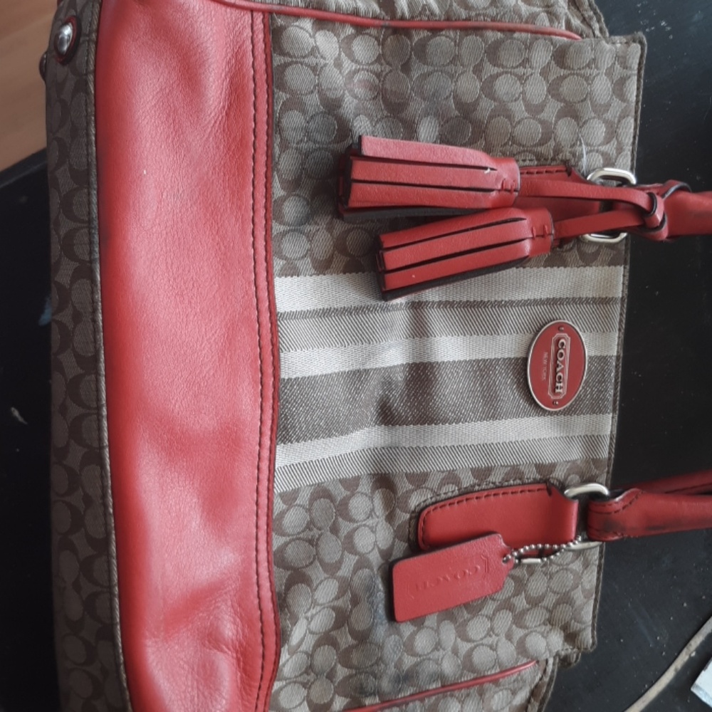 Authentic fall coach purse